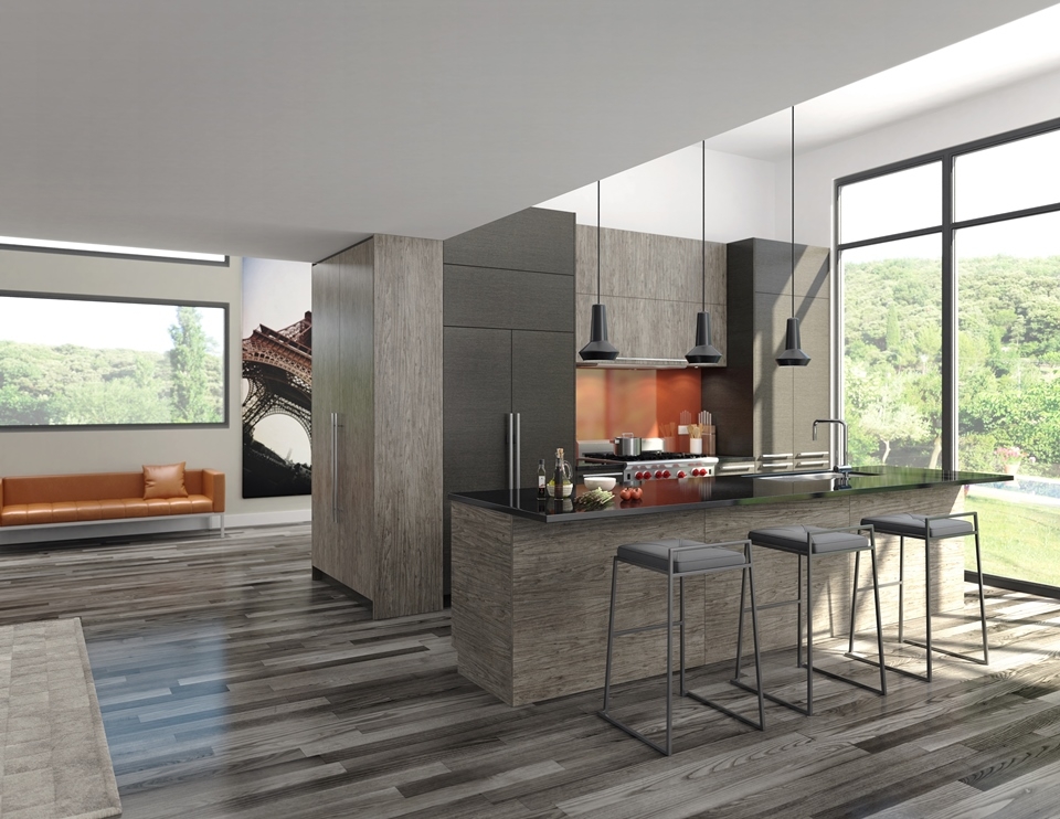 Winnipeg Kitchen Cabinets by Netley Millwork | 960x960 Tafisa Stargazer
